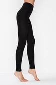 12'li Eko PAKET- Toptan  -  PENTİ SİYAH TERMAL TAYT Black Thermal Leggings - 1