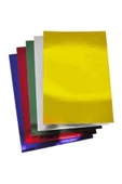 Bigibu Aynalı Metalik Metalize Fon Kartonu 50x70cm 5 Adet (5 Farklı Renk) - 1