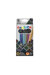 Metalik Seri Boyalar 4 Lü Set Kuru / Pastel / Keçeli / Guaj thumbnail 4