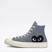 Converse X Comme Des Garçons Play Chuck 70 Unisex Gri Sneaker - 2