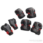 Hattrick Ps 20 Koruyucu Set Siyah/Kırmızı - 1