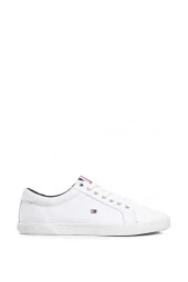 Tommy Hilfiger Men's White Sneakers Iconic Long Lace Sneakers FM0FM01536 thumbnail 1