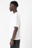 Kırım Tatar Tamga Beyaz Erkek Oversize Tshirt - 5