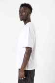 Kırım Tatar Tamga Beyaz Erkek Oversize Tshirt - 4