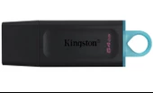 64 GB Kingston DTX/64GB USB 3.2 D.Trv.Exo (Black+Teal)  Flash Bellek - 1