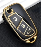 Linea Fiorino Nemo Bipper Uyumlu Nano Silikon Anahtar Kılıfı Kumanda Kılıfı Oto Anahtarlık Siyah thumbnail 2