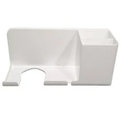 Zhltools Banyo Saç Kurutma Makinası Organizeri Beyaz - 2