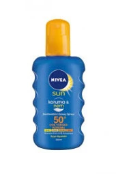 Nivea Sun Güneş Koruyucu ve Nem F50 faktör süt Spreyli 200 ml - 2
