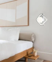 TT Aydınlatma TT069-KARE-KR  Toplu Krom Kaplama 3 Renk Modüllü Ledli Aplik thumbnail 3