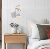 TT Aydınlatma TT099-BY  Toplu Taşlı Mat Beyaz 3 Renk Modüllü Ledli Aplik thumbnail 2