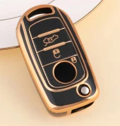 Fiat Egea Uyumlu Nano Anahtar Kumanda Kılıfı Oto Anahtarlık 3 Tuşlu Siyah thumbnail 3