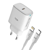 LinkTech C308 20W PD Type-C to Lightning Kablolu Şarj Aleti Set - 1