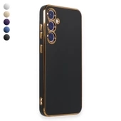 Samsung Galaxy S23 FE Kılıf Volet Luxury Seri Kamera Korumalı Silikon Kapak - 1