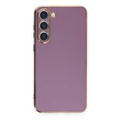 Samsung Galaxy S23 Kılıf Volet Luxury Seri Kamera Korumalı Silikon Kapak - 5