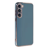 Samsung Galaxy S23 Kılıf Volet Luxury Seri Kamera Korumalı Silikon Kapak - 3