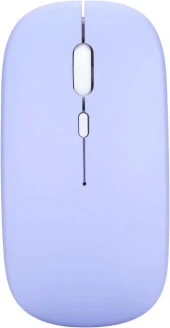 Reeder M10 Go 10.1" Uyumlu Kablosuz Bluetooth Pilli Optik Mouse - Mor - 1
