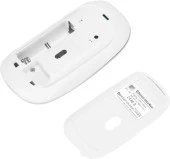Apple iPad Air 5. Nesil 10.9" Uyumlu Kablosuz Bluetooth Pilli Optik Mouse - Mor - 5