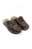 Gezer 09878 Rahat 4 Nokta Taban Kapalı Erkek Terlik Sandalet thumbnail 1