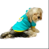 Blue Bear Kapşonlu Köpek Sweat by Kemique - 2