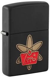 Zippo Retro Zippo Star Emblem Dizayn Çakmak thumbnail 1