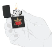 Zippo Retro Zippo Star Emblem Dizayn Çakmak thumbnail 4