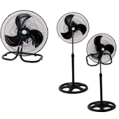Vanti 85W 18 inç Metal Sanayi Tipi Duvar Masa ve Ayaklı Vantilatör - 2