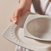 GÜRAL PORSELEN Majorı 24 Parça 6 Kişilik Yemek Takımı - 4
