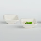 GÜRAL PORSELEN Orlando 2 Adet 9x8 Cm Sos Tabağı - 1