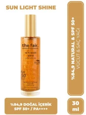 the fair. Sun Light Shine Spf 50+ /PA++++ Parıltılı Güneş Koruyucu Vücut Ve Saç Yağı 130 ml - 2