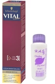 H.A.SS Oksidan 60 Ml. + Schwarzkopf Vital Saç Boyası 60 Ml. (1'er Adet) - 12