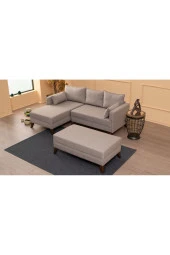 Evdebiz Bella Soft Mini Köşe Krem Sol - 1