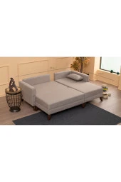 Evdebiz Bella Soft Mini Köşe Krem Sağ - 1