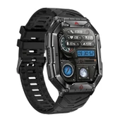 ZCWATCH V0623 Outdoor Military Bt Call, Pusula, Spor Sağlık, Profesyonel Akıllı Saat - 4