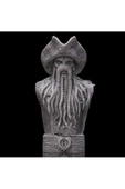Detaylı Karayip Korsanları Davy Jones Büstü 18 cm - 1