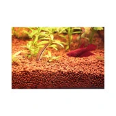 İthal Akvaryum Bitki Kumu Gübre Katkılı Yuvarlak Kum Kahverengi 1 kg thumbnail 1