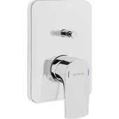 VitrA Sento A42294 Ankastre Banyo Bataryası, Sıva Üstü, Krom - 1