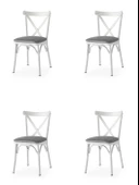 Bahar Mutfak Bahçe Cafe Sandalyesi 4 Li Set - 2