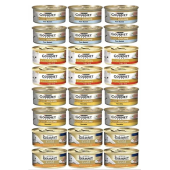 Gourmet Gold Karışık Kıyılmış 85 gr 24'lü Yetişkin Konserve Kedi Maması - 1