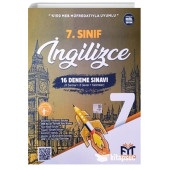 7. Sınıf İngilizce 16 Deneme Sınavı Fit Yayınları - 1
