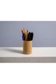 Dalgalı Desenli Masa Kalemliği 10 cm - 1
