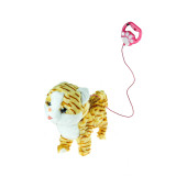 Oyuncak Pelüş Kedi Tasmalı Kumandalı Sesli Hareketli 30 Cm - 1