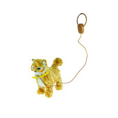 Oyuncak Pelüş Kedi Tasmalı Kumandalı Sesli Hareketli 20 Cm - 1