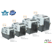 VOLMİN PETSHOP Skudo-6 Iata Tekerleksiz Taşıma Kafesi 92 x 63 x 70 Cm - 2