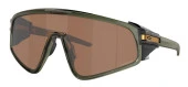 Oakley Latch Panel Güneş Gözlüğü 940403 Olive Ink Prizm Tungsten - 7