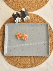 Mart Marble Green Dikdörgen Servis tabağı 20 x 27 thumbnail 1