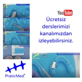 Diş Hekimliği Dikiş, Flep Kapama Eğitim Pedi - PraticMed - 11