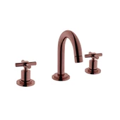 VitrA Juno A4086126 Lavabo Bataryası, 3 Delikli Lavabolar için, Bakır thumbnail 1