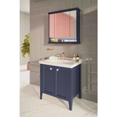 VitrA Juno A4086126 Lavabo Bataryası, 3 Delikli Lavabolar için, Bakır thumbnail 2