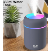 QASUL LED Işıklı Mini Ortam Oda Hava Nemlendirici ve Taşınabilir Buhar Makinesi - 4