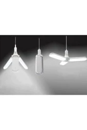 Bizim Beyaz 3 Kollu Katlanabilir Led Ampul - 2